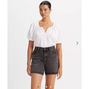 Levi's White Short Sleeve Top